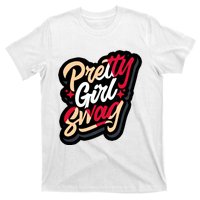 Pretty Girl Swag Cool Swag Team Matching Gift Idea Matching Sneaker T-Shirt