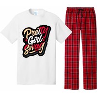 Pretty Girl Swag Cool Swag Team Matching Gift Idea Matching Sneaker Pajama Set