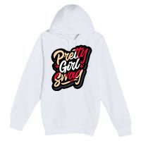 Pretty Girl Swag Cool Swag Team Matching Gift Idea Matching Sneaker Premium Pullover Hoodie