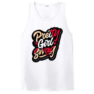 Pretty Girl Swag Cool Swag Team Matching Gift Idea Matching Sneaker PosiCharge Competitor Tank