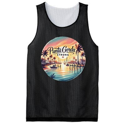 Punta Gorda Strong Milton Relief Mesh Reversible Basketball Jersey Tank