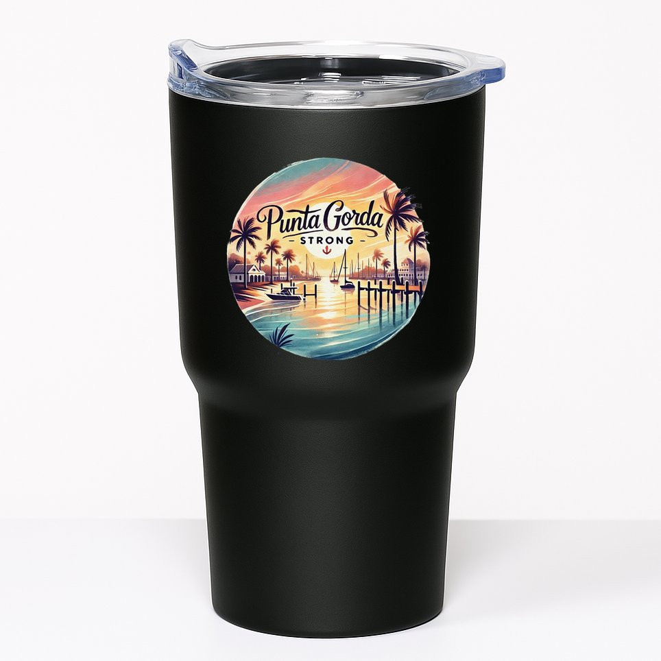 Punta Gorda Strong Milton Relief Tumbler