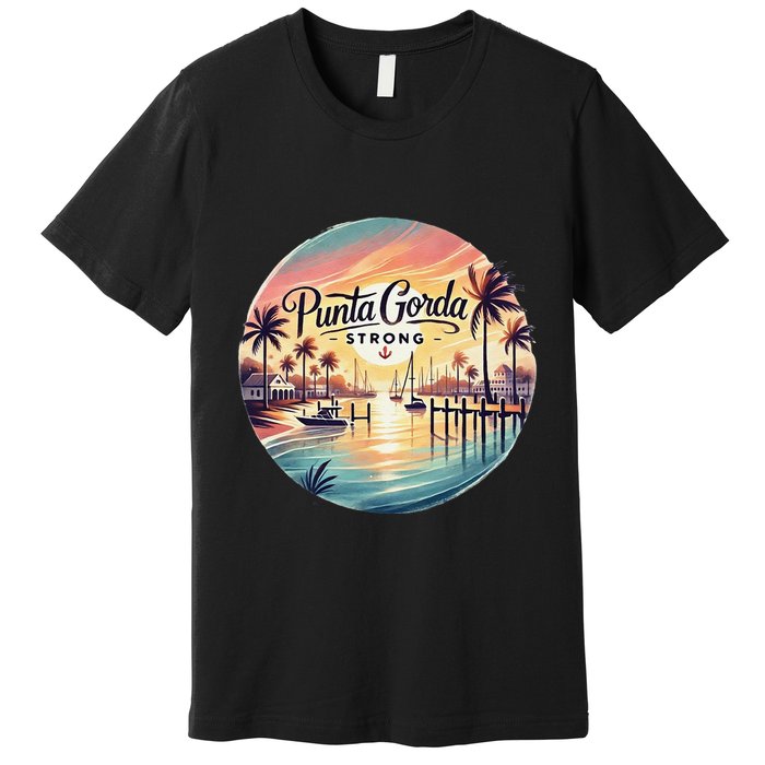 Punta Gorda Strong Milton Relief Premium T-Shirt