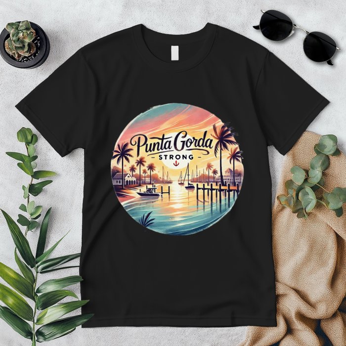 Punta Gorda Strong Milton Relief Premium T-Shirt