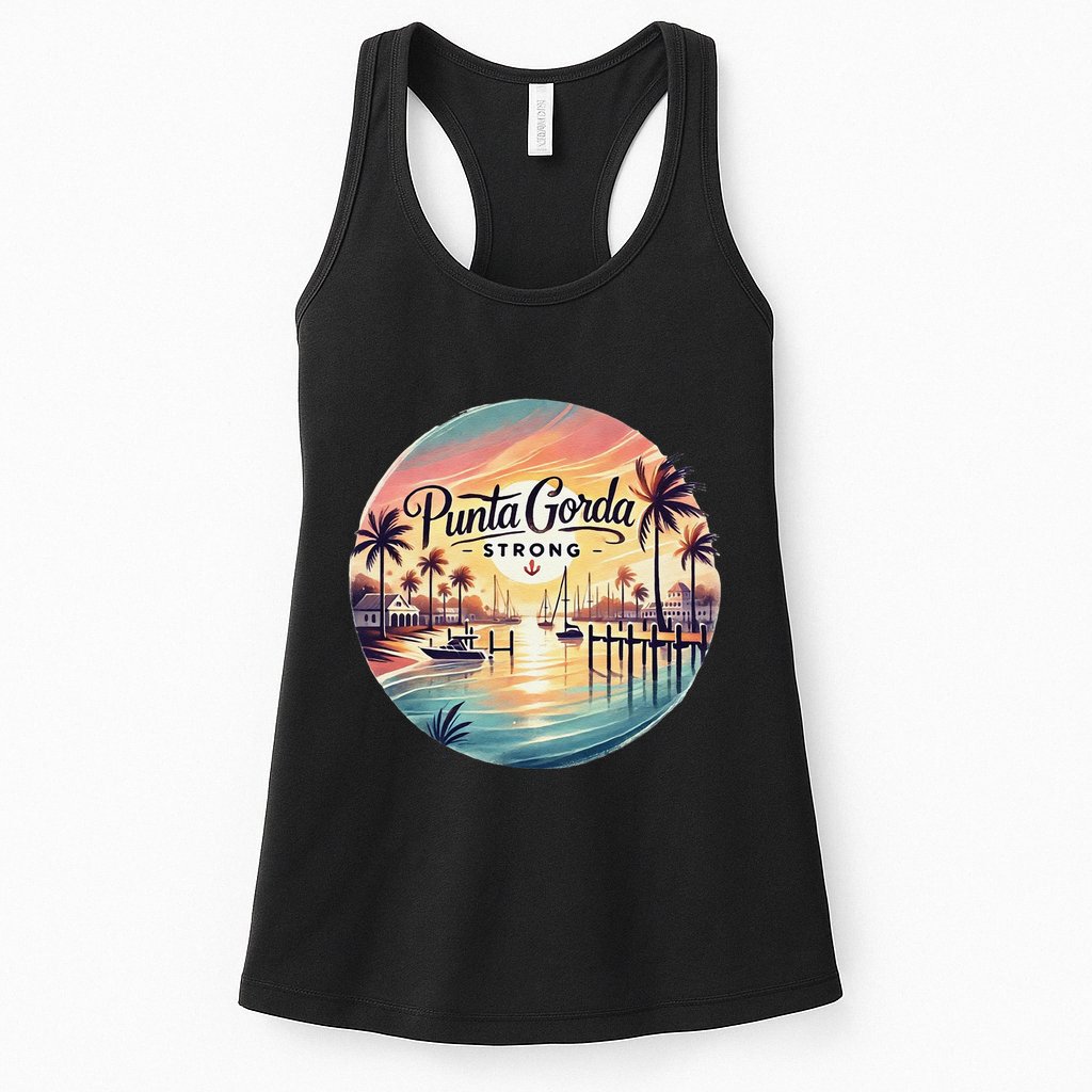 Punta Gorda Strong Milton Relief Womens Tank Top