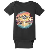 Punta Gorda Strong Milton Relief Baby Bodysuit