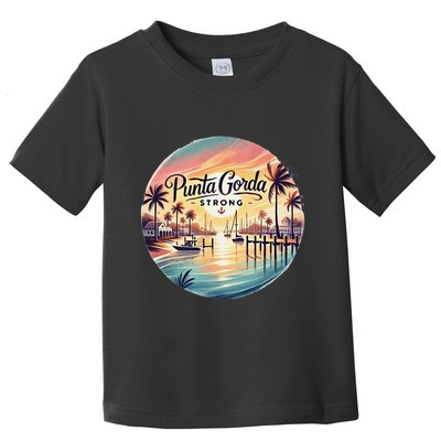 Punta Gorda Strong Milton Relief Toddler T-Shirt
