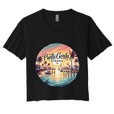 Punta Gorda Strong Milton Relief Crop Top
