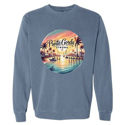 Punta Gorda Strong Milton Relief Garment-Dyed Sweatshirt