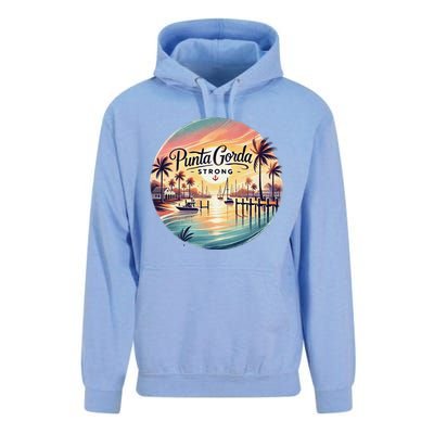 Punta Gorda Strong Milton Relief Unisex Surf Hoodie