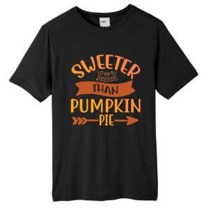 Pumpkin Gift Sweeter Than Pumpkin Pie Great Gift Tall Fusion ChromaSoft Performance T-Shirt