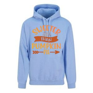 Pumpkin Gift Sweeter Than Pumpkin Pie Great Gift Unisex Surf Hoodie