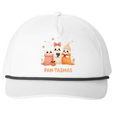 Pantasmas Ghost Spooky Conchas Funny Mexican Pun Snapback Five-Panel Rope Hat