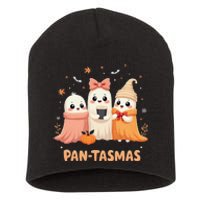 Pantasmas Ghost Spooky Conchas Funny Mexican Pun Short Acrylic Beanie