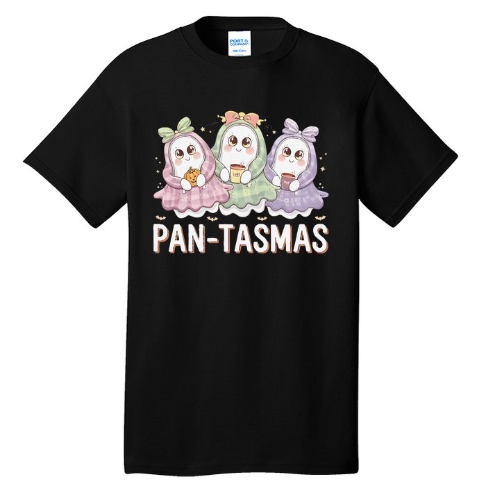 Pantasmas Ghost Spooky Conchas Funny Mexican Pun Tall T-Shirt