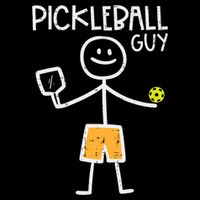 Pickleball Guy Stickman Pickle Ball Cooling Performance Crew T-Shirt