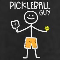 Pickleball Guy Stickman Pickle Ball Hat