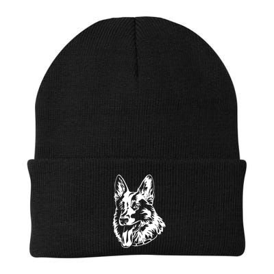Portrait Ger Shepherd For Dog Owners Gift Beanie