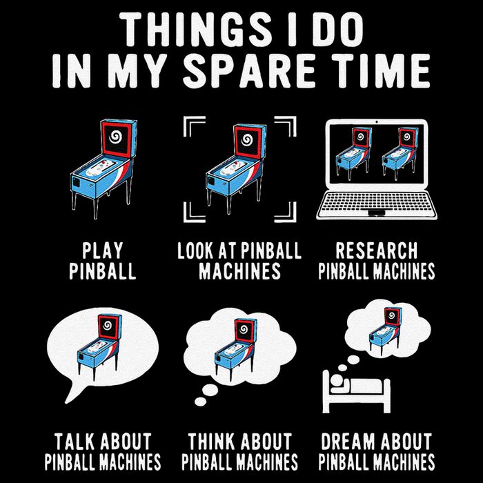Pinball Gamer Things I Do In My Spare Time Pinball Player 16oz Travel Tumbler