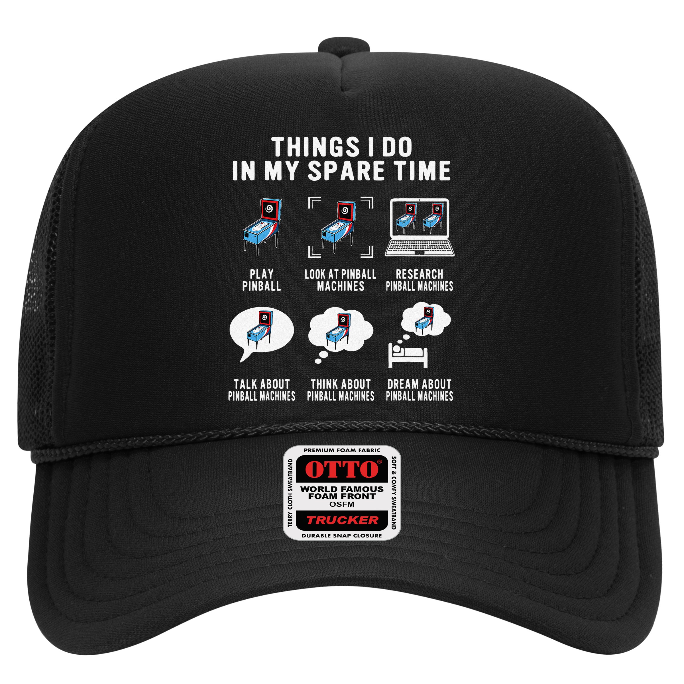Pinball Gamer Things I Do In My Spare Time Pinball Player Hat