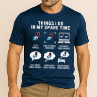 Pinball Gamer Things I Do In My Spare Time Pinball Player Performance Shirt