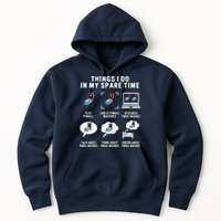 Pinball Gamer Things I Do In My Spare Time Pinball Player Hoodie
