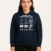 Pinball Gamer Things I Do In My Spare Time Pinball Player Hoodie