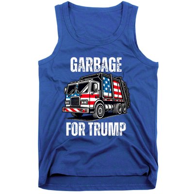 Proud Garbage Trump Supporter Garbage For Trump Supporter Tank Top