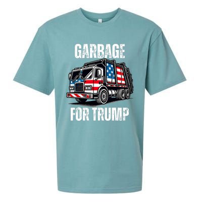 Proud Garbage Trump Supporter Garbage For Trump Supporter Sueded Cloud Jersey T-Shirt