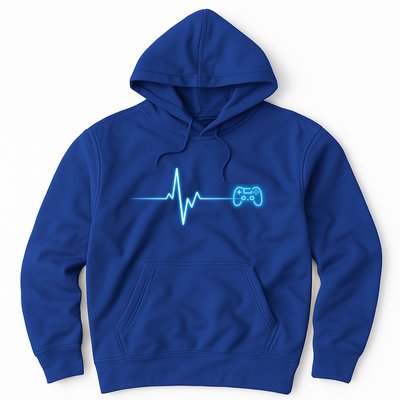 Pop Game Threads Gamer Heartbeat Ps Video Game Controller Gift Hoodie