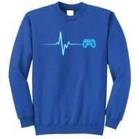 Pop Game Threads Gamer Heartbeat Ps Video Game Controller Gift Sweatshirt