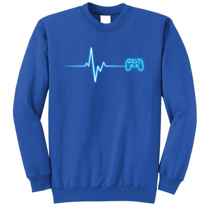 Pop Game Threads Gamer Heartbeat Ps Video Game Controller Gift Sweatshirt