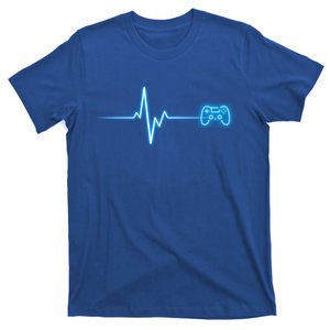 Pop Game Threads Gamer Heartbeat Ps Video Game Controller Gift T-Shirt