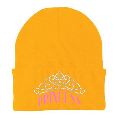 Princess Gift Tiara Crown Jewels Diamond Royalty Monarch Knit Cap Winter Beanie