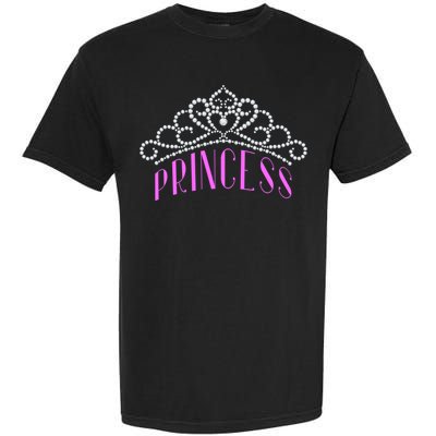 Princess Gift Tiara Crown Jewels Diamond Royalty Monarch Garment-Dyed Heavyweight T-Shirt