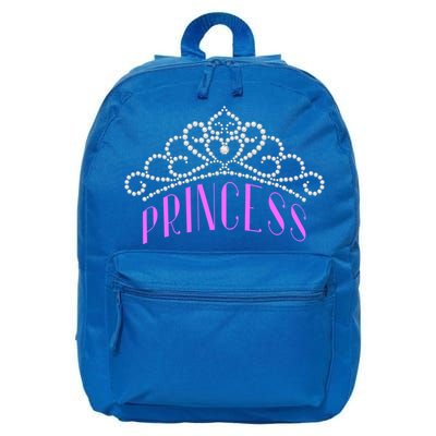 Princess Gift Tiara Crown Jewels Diamond Royalty Monarch 16 in Basic Backpack