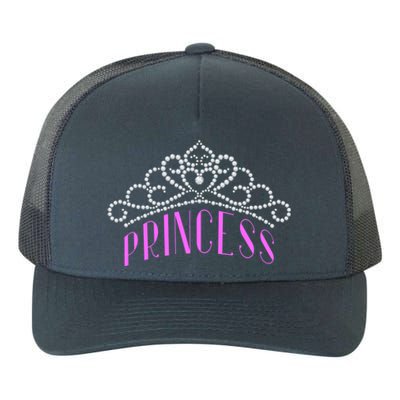 Princess Gift Tiara Crown Jewels Diamond Royalty Monarch Yupoong Adult 5-Panel Trucker Hat