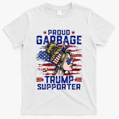 Proud Garbage Trump Supporter Pro Trump Garbage Trash T-Shirt