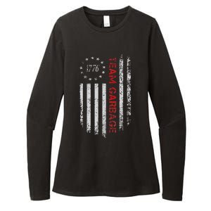 Proud Garbage Trump Supporter Garbage Womens CVC Long Sleeve Shirt