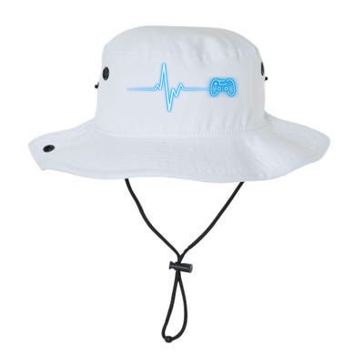 Pop Game Threads Gamer Heartbeat Ps Video Game Controller Cute Gift Legacy Cool Fit Booney Bucket Hat