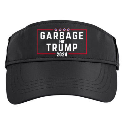 Proud Garbage Trump Garbage Supporter For Garbage Trump Adult Drive Performance Visor