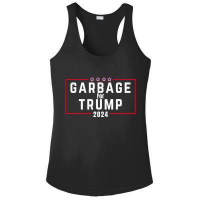 Proud Garbage Trump Garbage Supporter For Garbage Trump Ladies PosiCharge Competitor Racerback Tank
