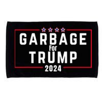 Proud Garbage Trump Garbage Supporter For Garbage Trump Microfiber Hand Towel