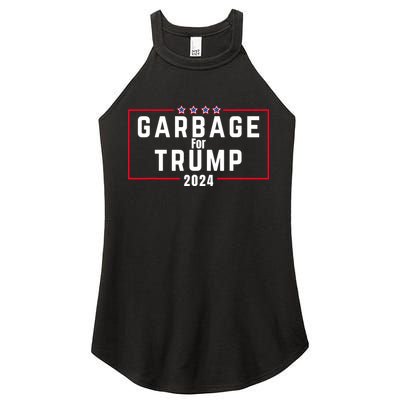 Proud Garbage Trump Garbage Supporter For Garbage Trump Women's Perfect Tri Rocker Tank