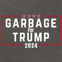 Proud Garbage Trump Garbage Supporter For Garbage Trump Cotton Canvas Backpack