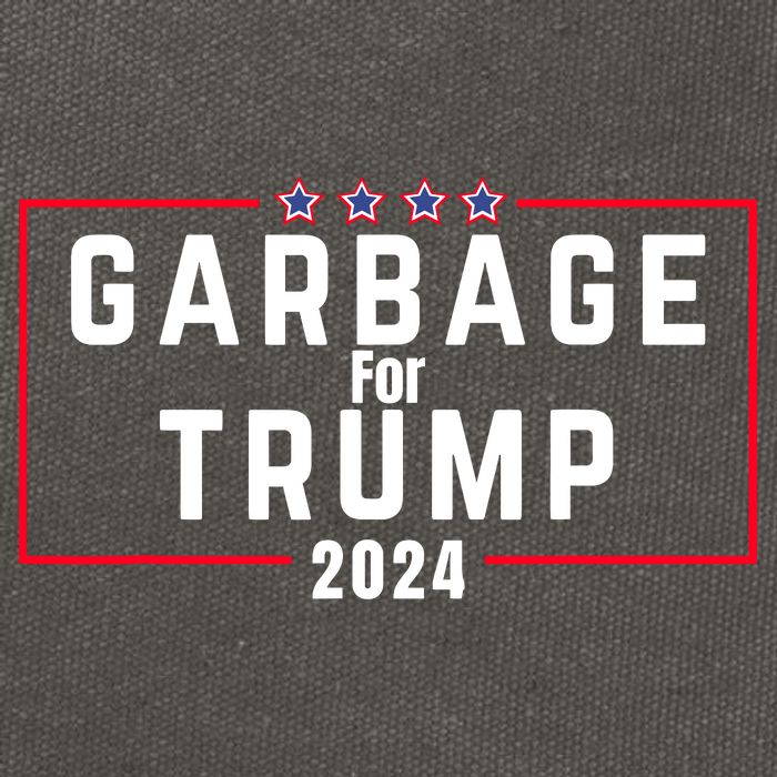 Proud Garbage Trump Garbage Supporter For Garbage Trump Cotton Canvas Backpack