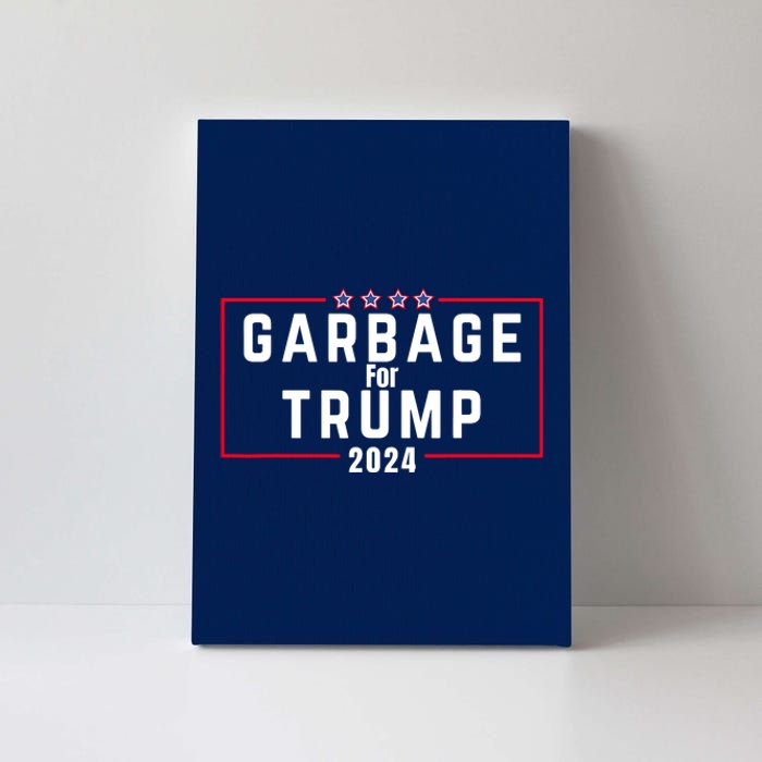 Proud Garbage Trump Garbage Supporter For Garbage Trump Canvas