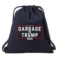 Proud Garbage Trump Garbage Supporter For Garbage Trump Drawstring Bag