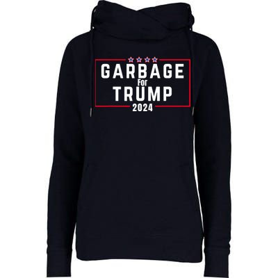 Proud Garbage Trump Garbage Supporter For Garbage Trump Womens Funnel Neck Pullover Hood