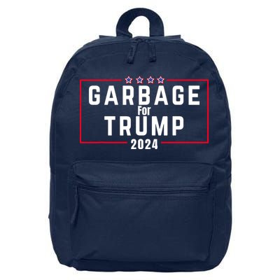 Proud Garbage Trump Garbage Supporter For Garbage Trump 16 in Basic Backpack